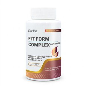 Підтримка схуднення НОВА ФОРМУЛА 5 в 1   FIT FORM ADVANCED, 120 капсул, Sonkio 414-120 фото
