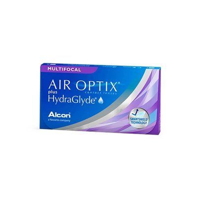 Контактные линзы Air Optix Plus HydraGlyde Multifocal AOM фото