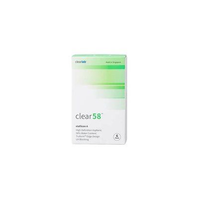 Контактные линзы Clear 58 UV CUV 58  фото