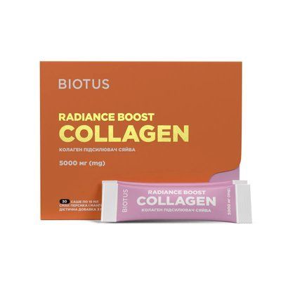 Жидкий коллаген Biotus Radiance Boost Collagen (30 стиков) для сияния кожи BIO-532023 фото