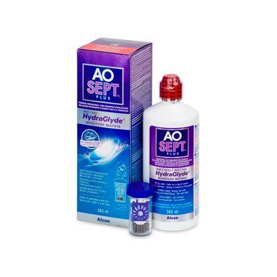 Раствор Для Линз Alcon AOSEPT Plus HydraGlyde А-360 фото