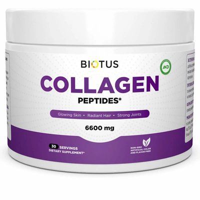 Пептиды коллагена, тип 1 и 3, Collagen Peptides, 198 г Biotus BIO-530234 фото
